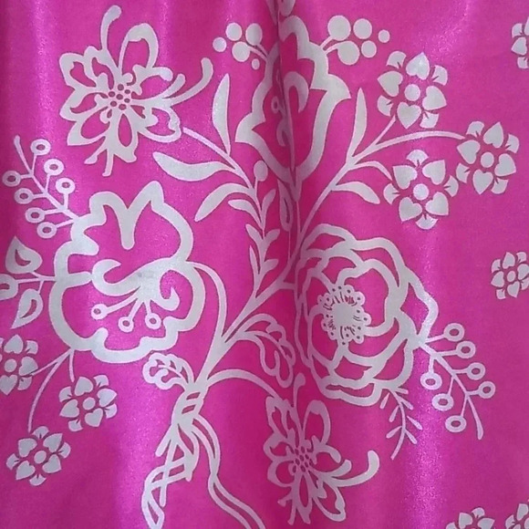 Forever 21 | Fuchsia V-Neck Floral Printed Dress - Picture 6 of 11